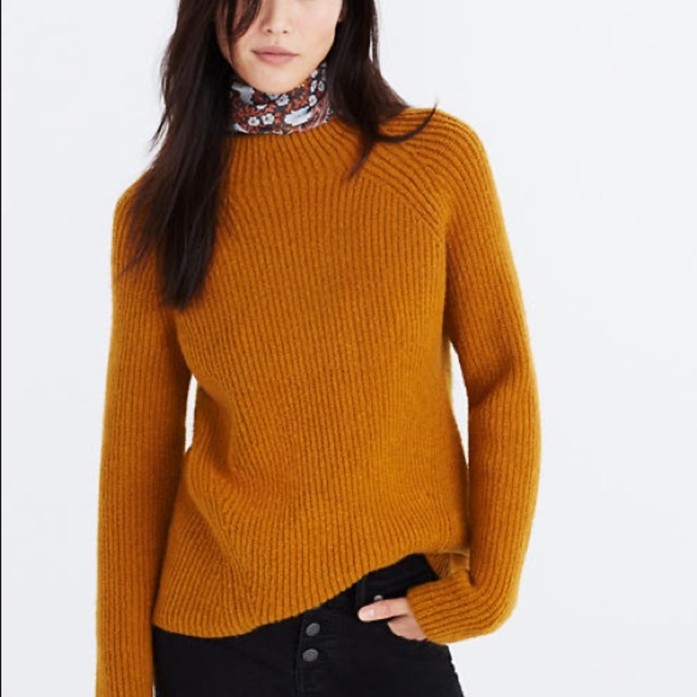 Madewell Northfield Mockneck Sweater